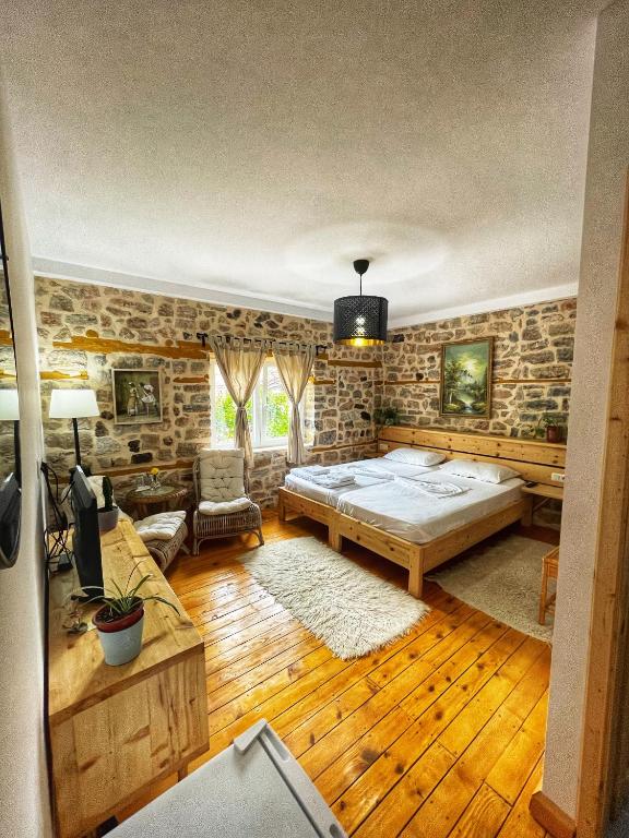 Postel nebo postele na pokoji v ubytování House 1960