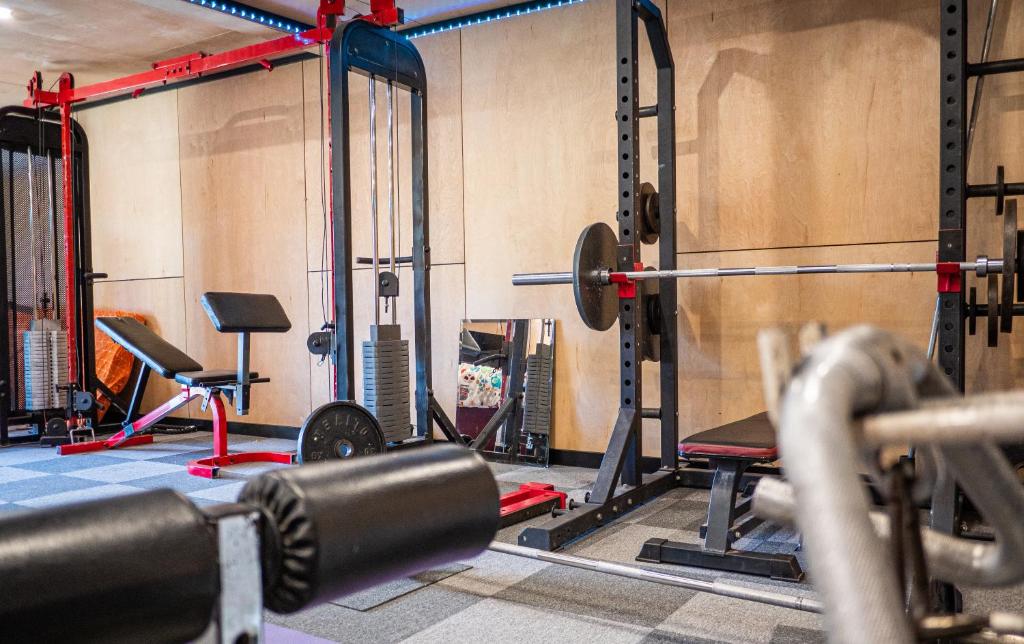 Fitness centrum a/nebo fitness zařízení v ubytování Honey Cottage in Ettrick