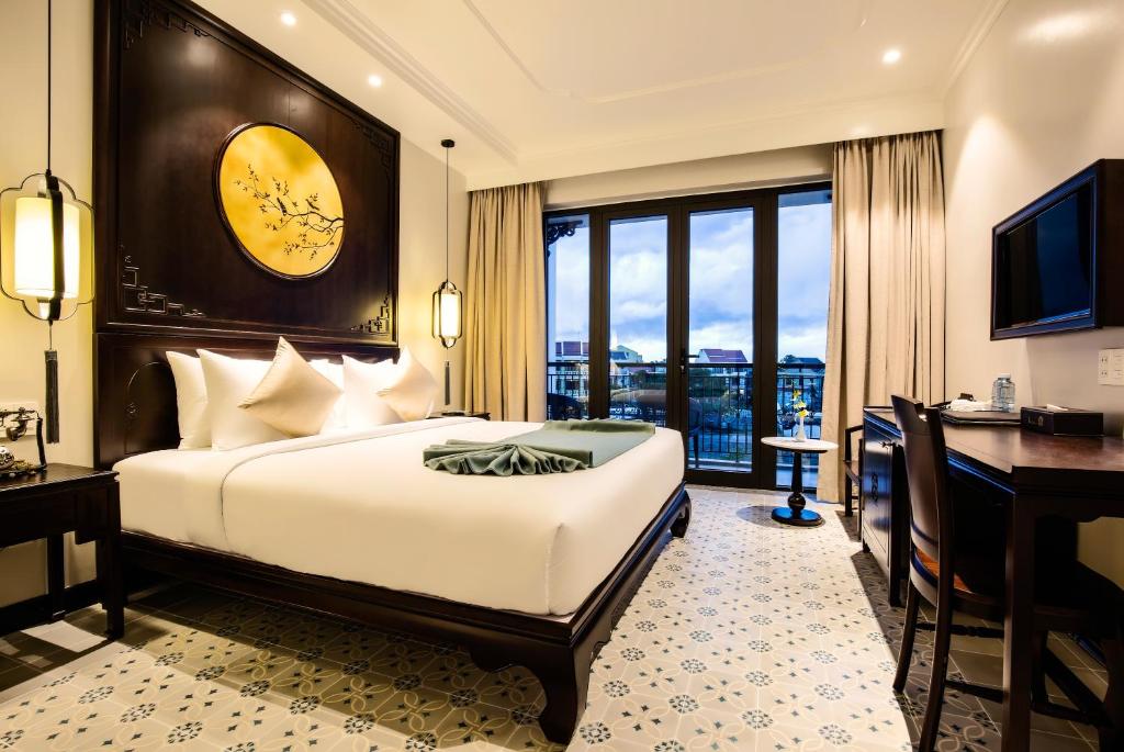 Laluna Hoi An Riverside Hotel & Spa - Quarto Duplo Super Deluxe Com Varanda E Vista Rio