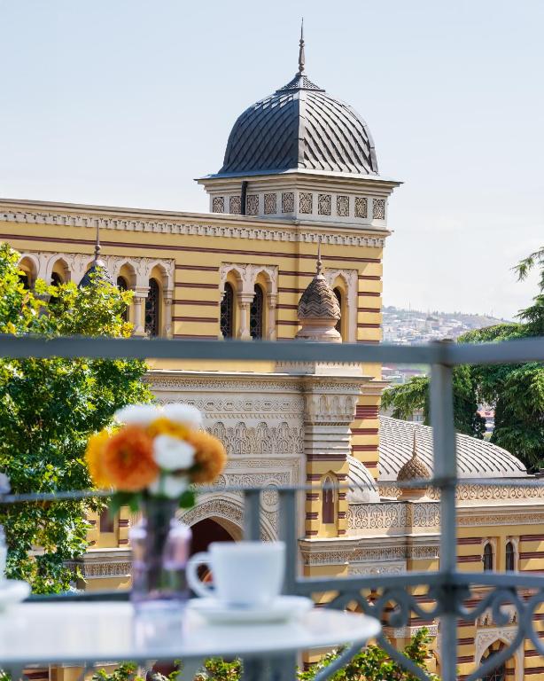 Balkón nebo terasa v ubytování Alma Boutique Hotel