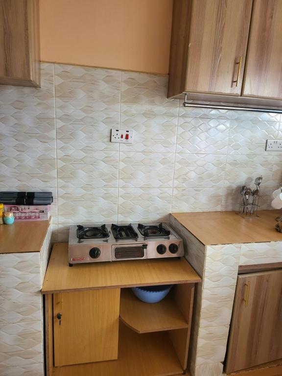 Kuchyň nebo kuchyňský kout v ubytování G&G Executive Homes Pipeline Nakuru