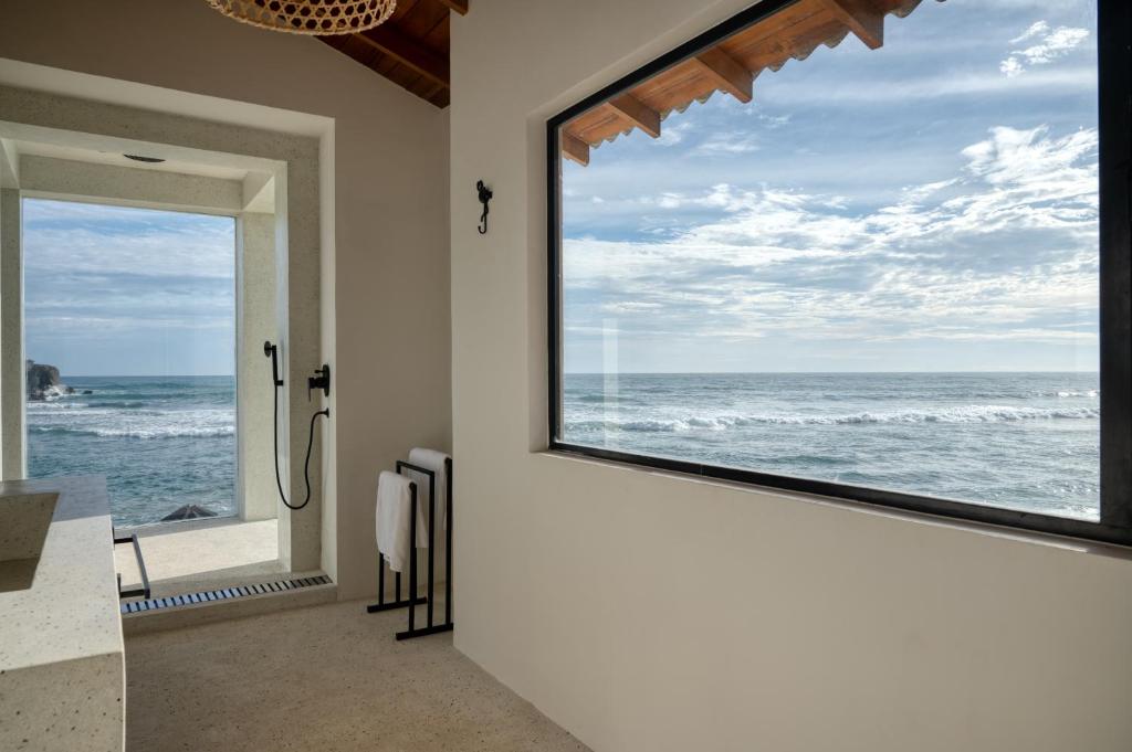 Nespecifikovaný výhled na moře nebo výhled na moře při pohledu z bed and breakfast