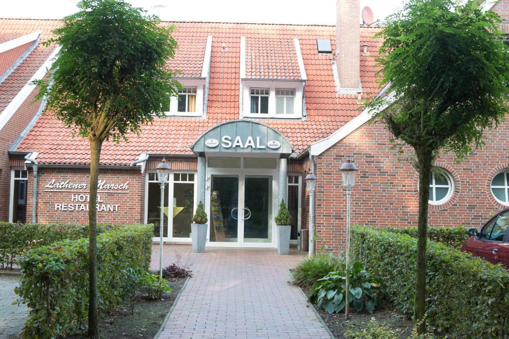 Exteriér nebo vchod ubytování Hotel Restaurant Lathener Marsch