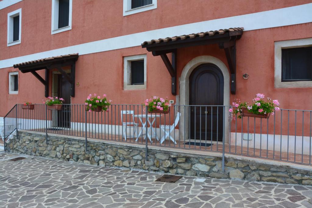 Budova, kde se bed and breakfast nachází