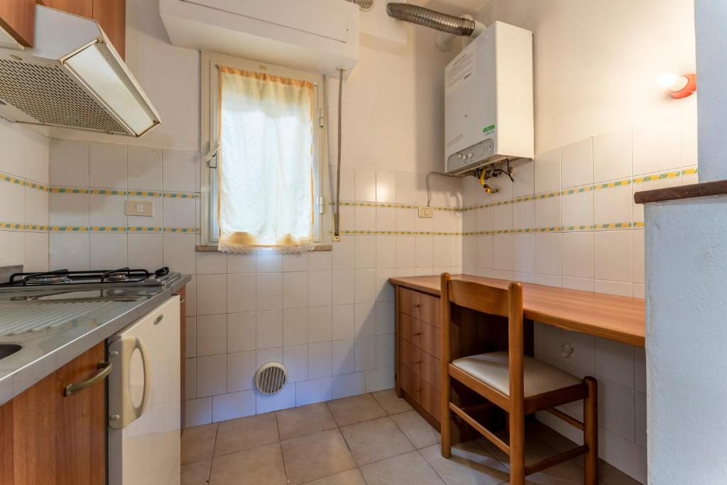 Kuchyň nebo kuchyňský kout v ubytování Giannella Beach Residence Apartment