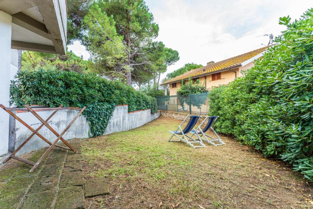 Zahrada ubytování Giannella Beach Residence Apartment