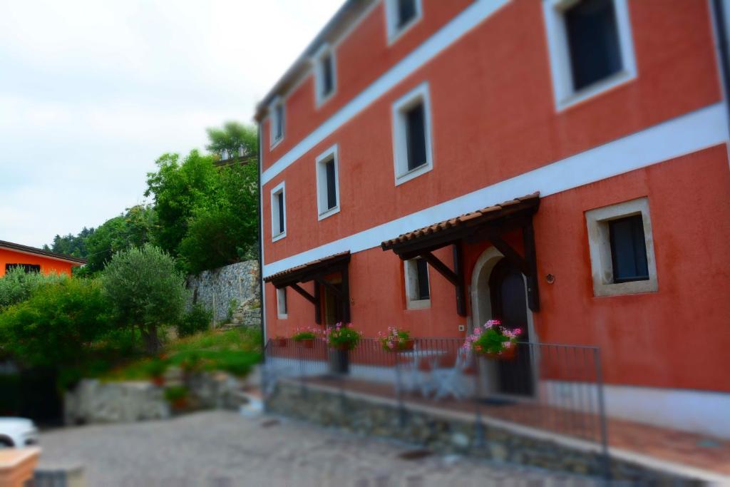 Budova, kde se bed and breakfast nachází