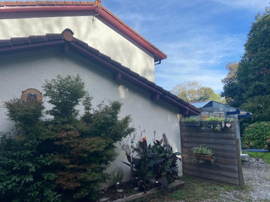 Vonkajšia záhrada v ubytovaní Studio indépendant au calme à Biarritz