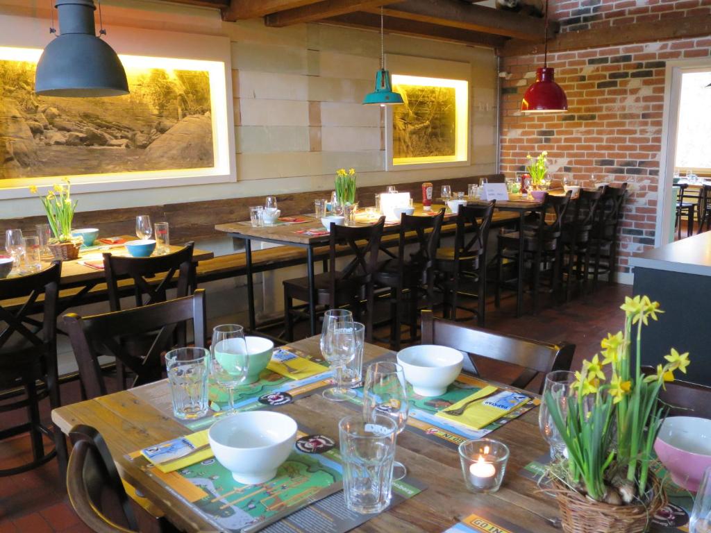 Restaurace v ubytování Hotel Go-In