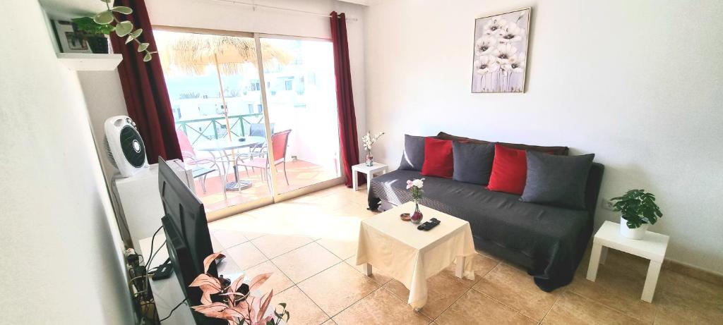 Posezení v ubytování Bella Vista 414-Ocean Lanzamar- Puerto Del Carmen