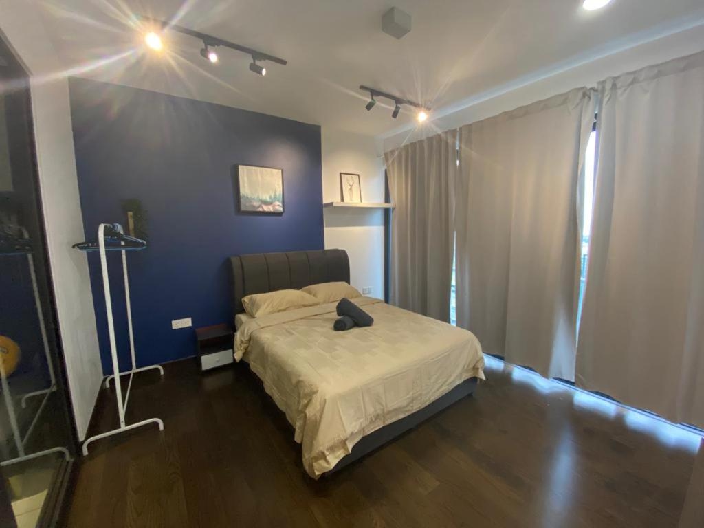 Postel nebo postele na pokoji v ubytování GS home