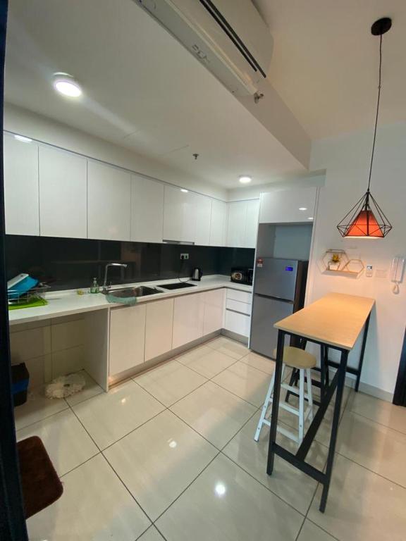 Kuchyň nebo kuchyňský kout v ubytování GS home