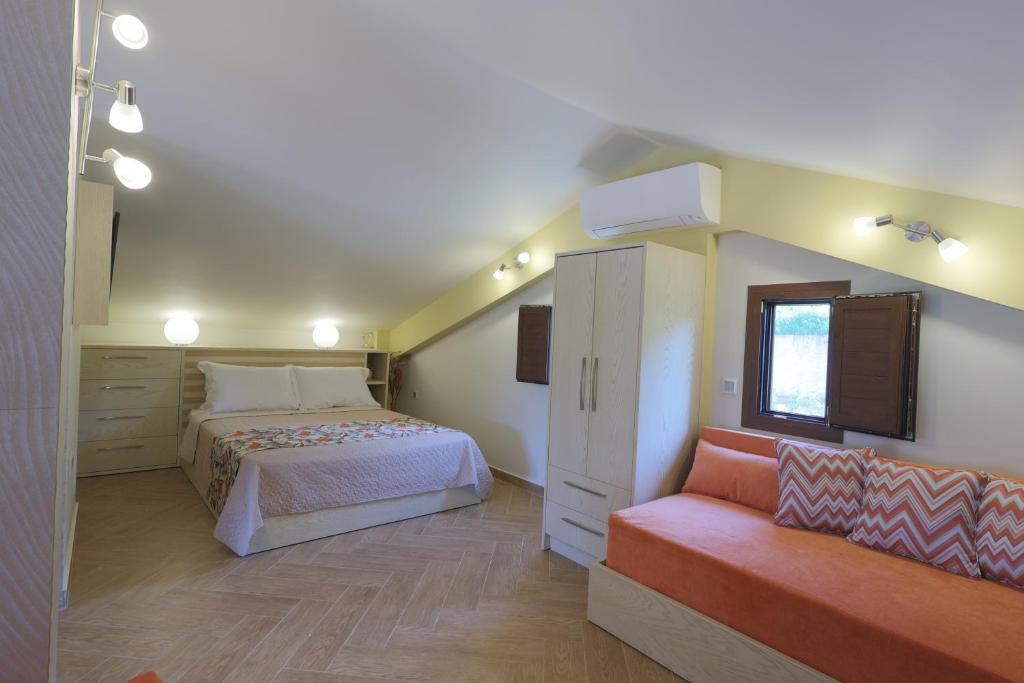 Voodi või voodid majutusasutuse Aracelia villas with private pool toas