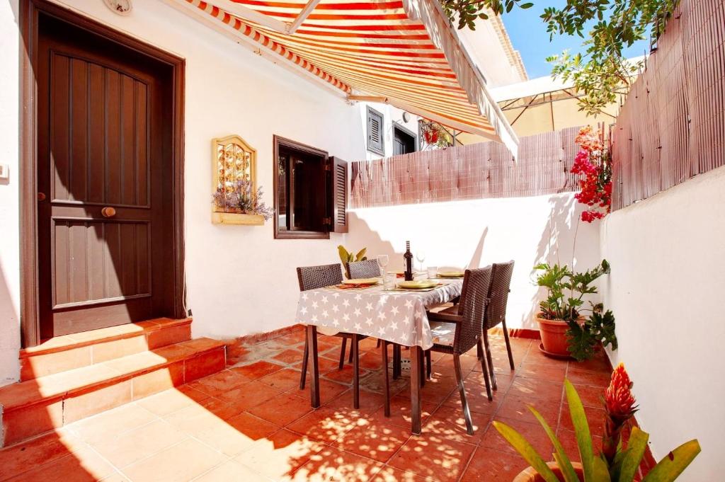Balkón alebo terasa v ubytovaní Casa Dos Angeles