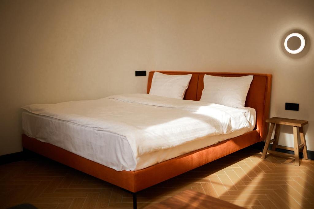 Postel nebo postele na pokoji v ubytování BARBAR APART HOTEL