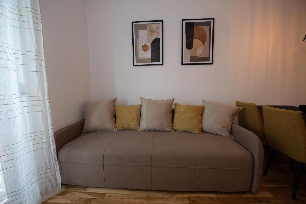 Posezení v ubytování Petković apartmani 31 STUDIO