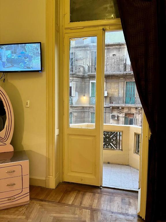 TV a/nebo společenská místnost v ubytování Philo Hotel
