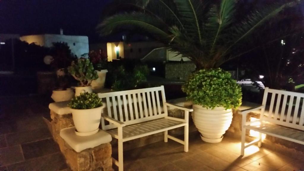 Balkón nebo terasa v ubytování Anixi Hotel