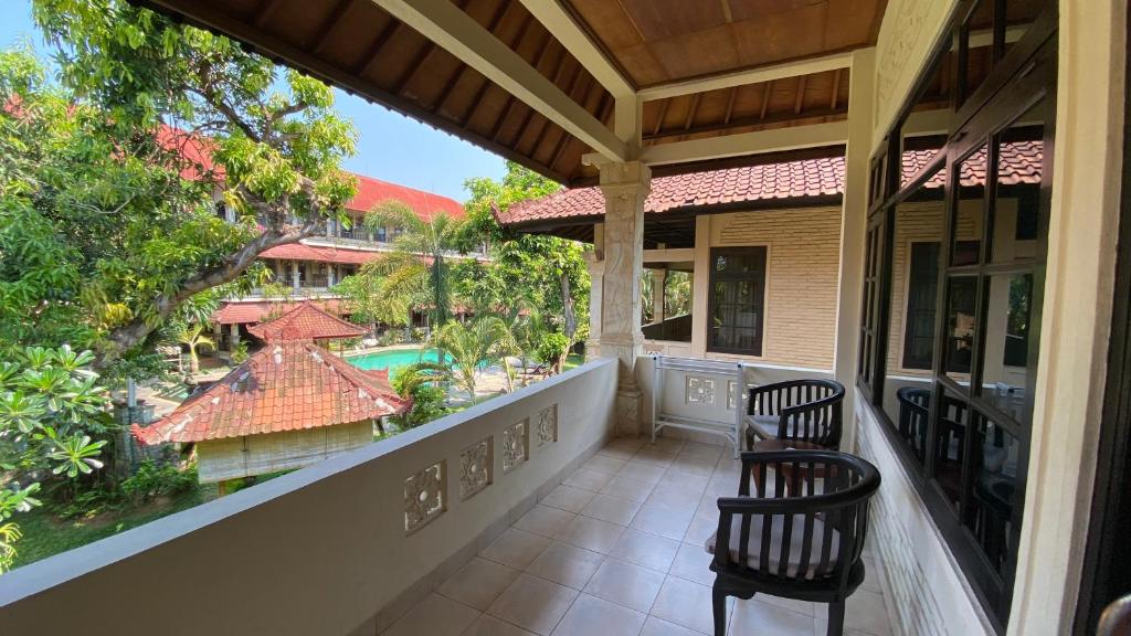 Balkón nebo terasa v ubytování Bali Sandy Resort