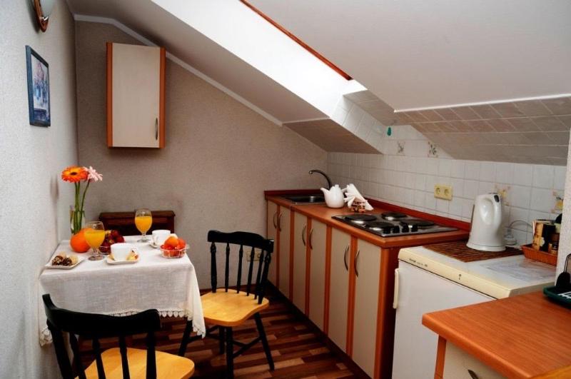 Kuchyň nebo kuchyňský kout v ubytování Boutique Apart-Hotel Sherborne
