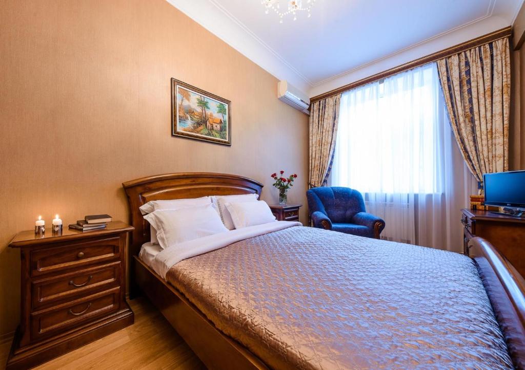 Postel nebo postele na pokoji v ubytování Boutique Apart-Hotel Sherborne