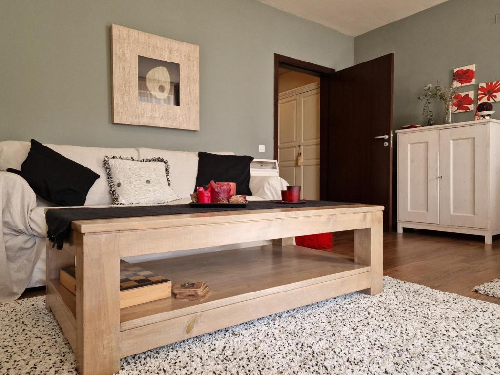 Posezení v ubytování Bansko Royal Towers - 2BD Flat with Parking by Flat Mаnager