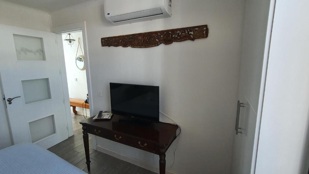 TV a/nebo společenská místnost v ubytování Playa Blanca Sea View
