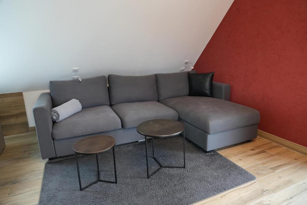 Posezení v ubytování Gite Spa L'Atelier Emile - Spa Privatif - 5 min COLMAR