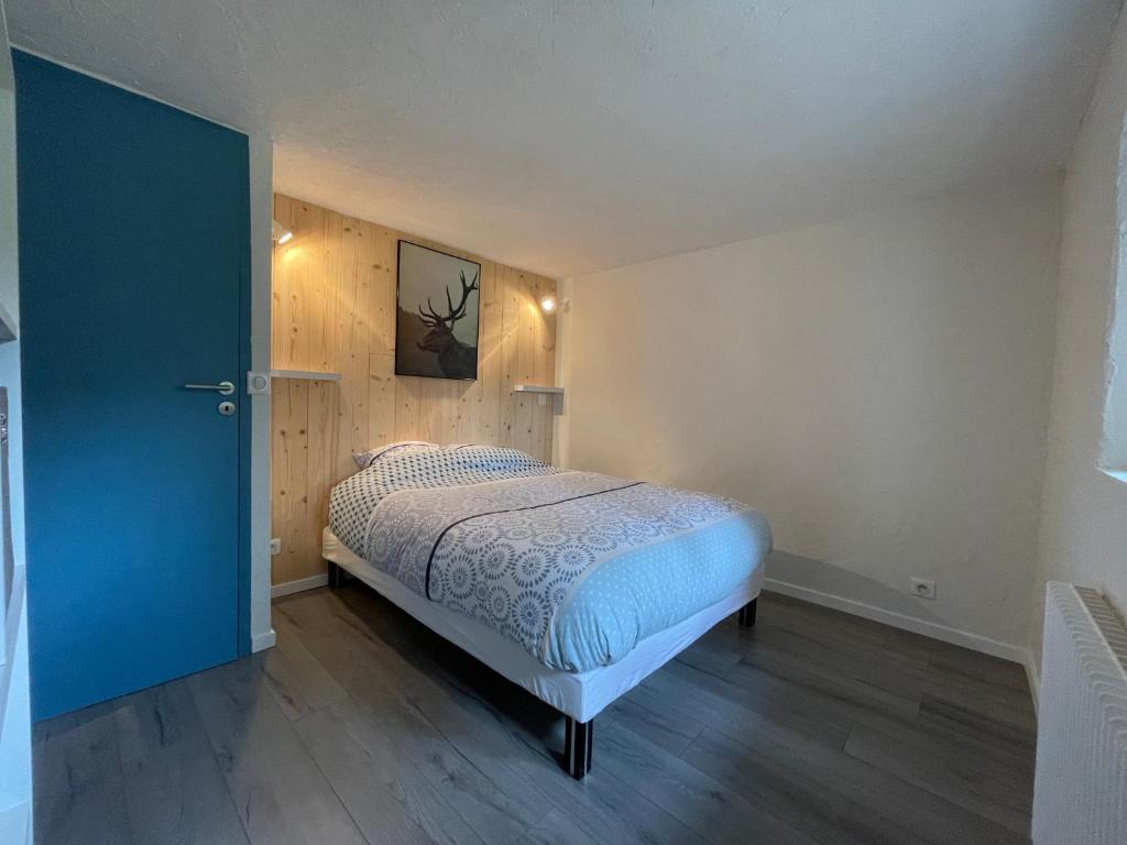 Postel nebo postele na pokoji v ubytování Appartements Barcelonnette