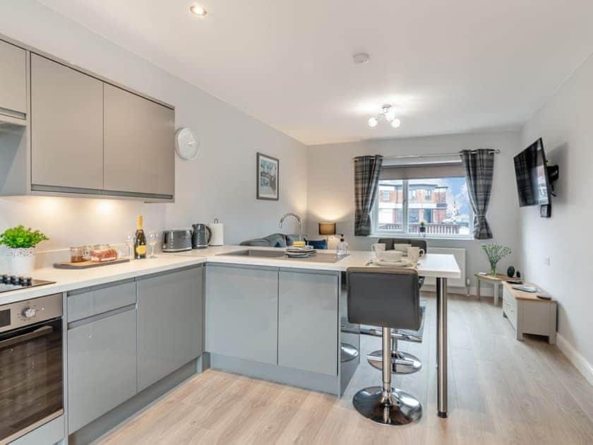 Madeline's View -a smart and modern 1 bed property with the bonus of a large driveway parking area