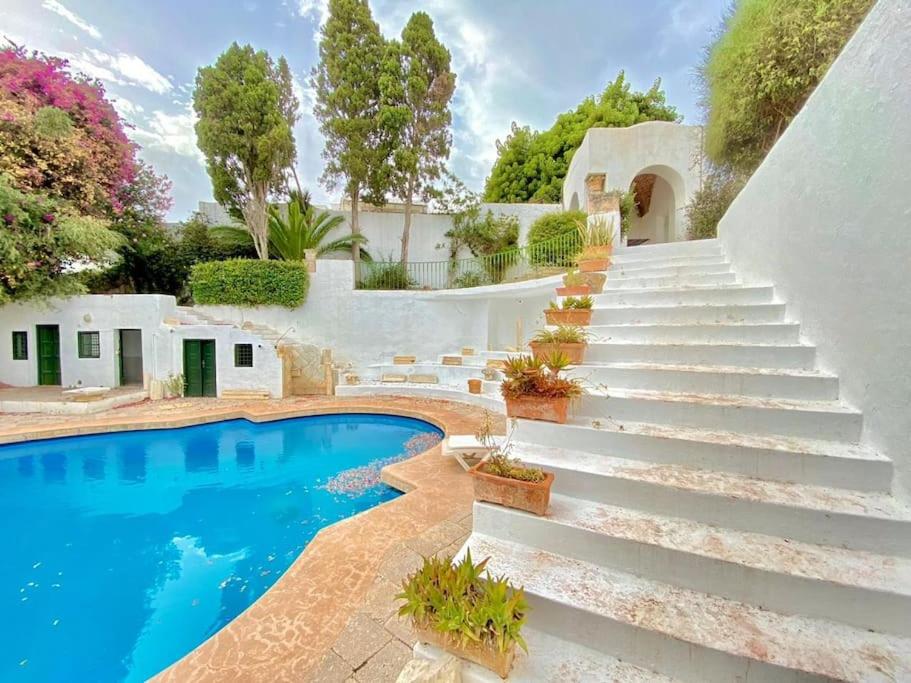 Bazén v ubytování Lella Kmar B&B avec piscine Sidi Bou Said nebo v jeho okolí