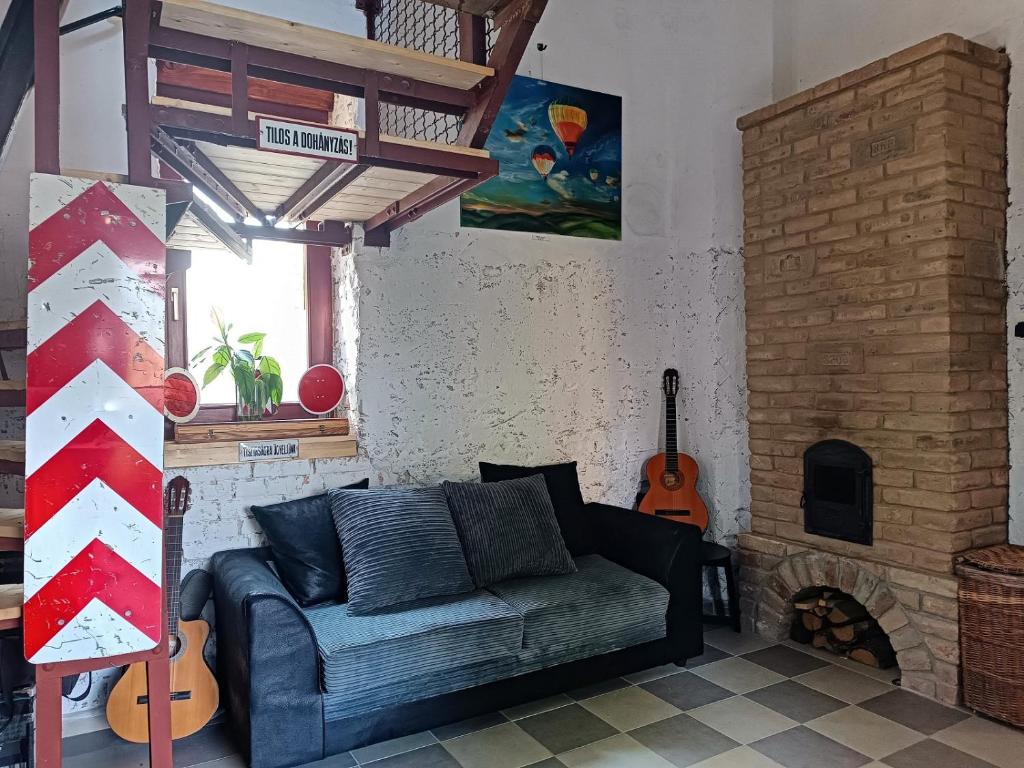 Posezení v ubytování ToronySzoba