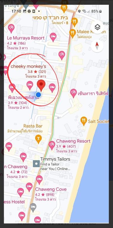 Fotografie z fotogalerie ubytování Cheeky Monkey's Samui v Chaweng Beach