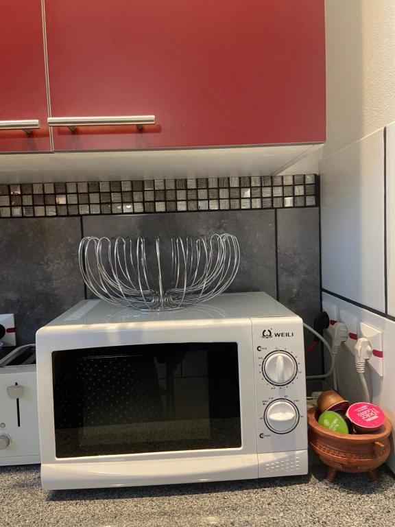 Kuchyň nebo kuchyňský kout v ubytování Happyhome2