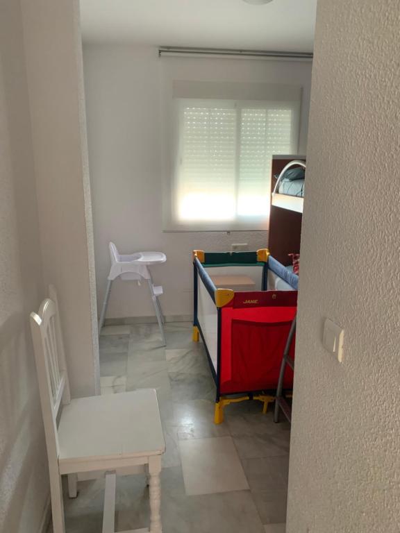 Postel nebo postele na pokoji v ubytování Apartamento Carihuela a 300 metros playa