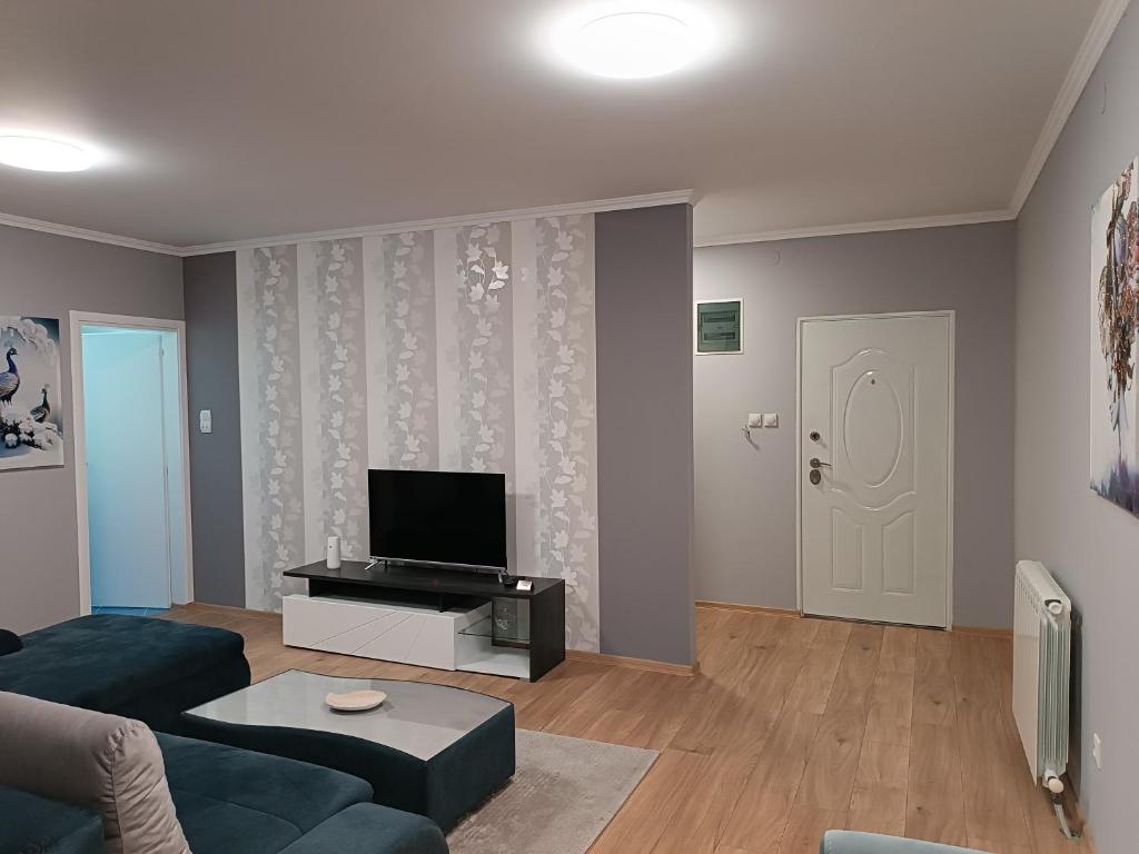 TV a/nebo společenská místnost v ubytování Apartman Ana