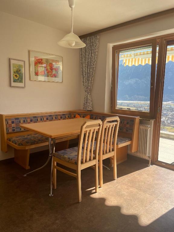 Posezení v ubytování Ferienwohnung Jeller