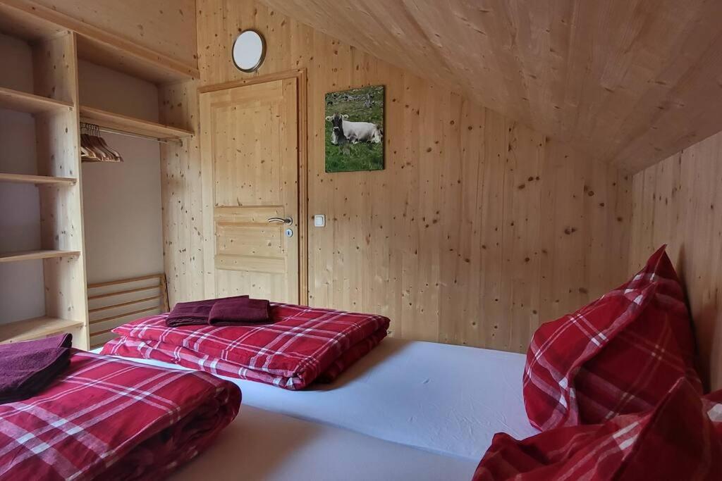 Postel nebo postele na pokoji v ubytování PAAL 162 - Tolle Aussicht, 2 Terasssen, Großes Grundstück