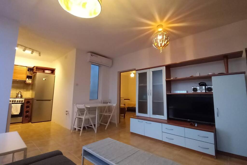 Kuchyň nebo kuchyňský kout v ubytování Sunset Suite
