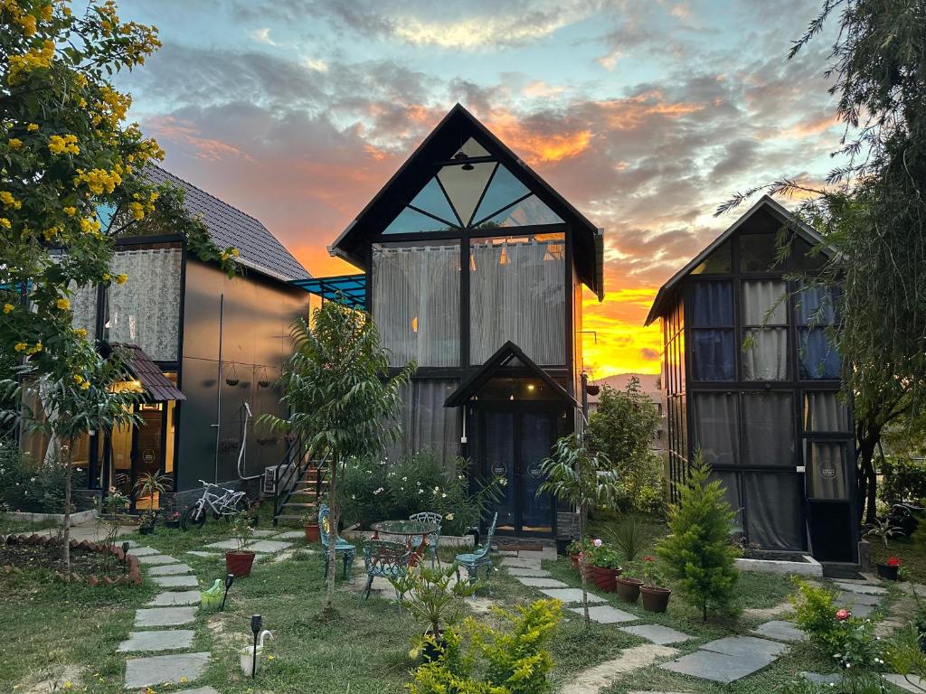 Zahrada ubytování Chalets Resort Masinagudi
