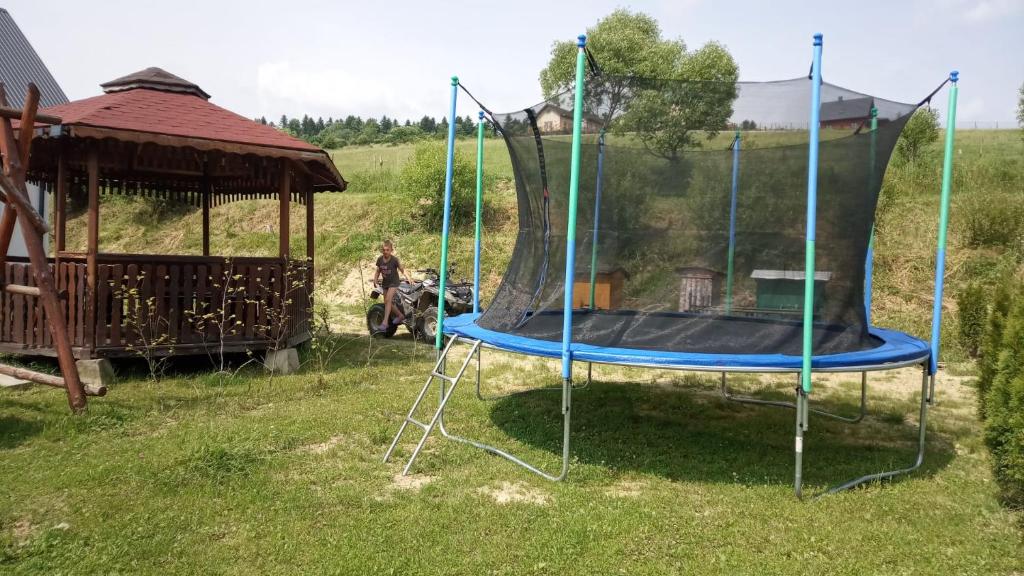 Detský kútik v ubytovaní Domki w Bieszczadzkiej Dolinie