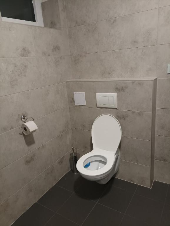 Koupelna v ubytování Apartmány u golfu