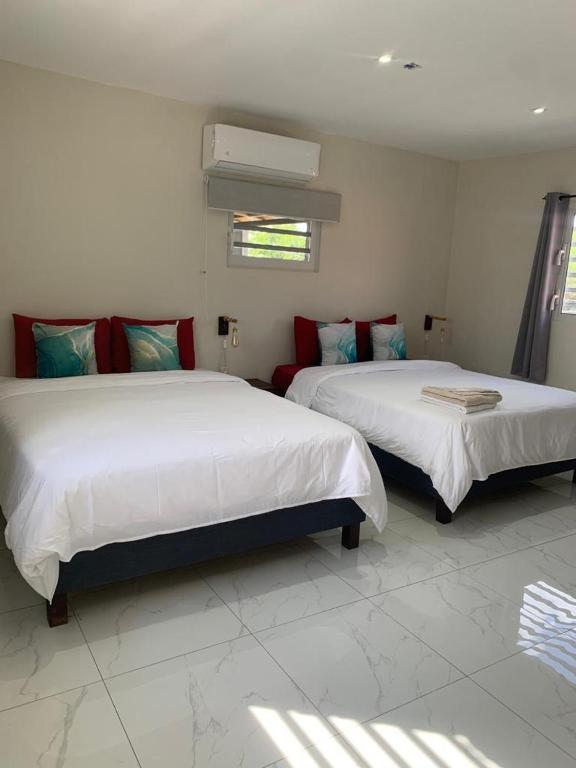 Postel nebo postele na pokoji v ubytování Boca Simon Vacation Curacao