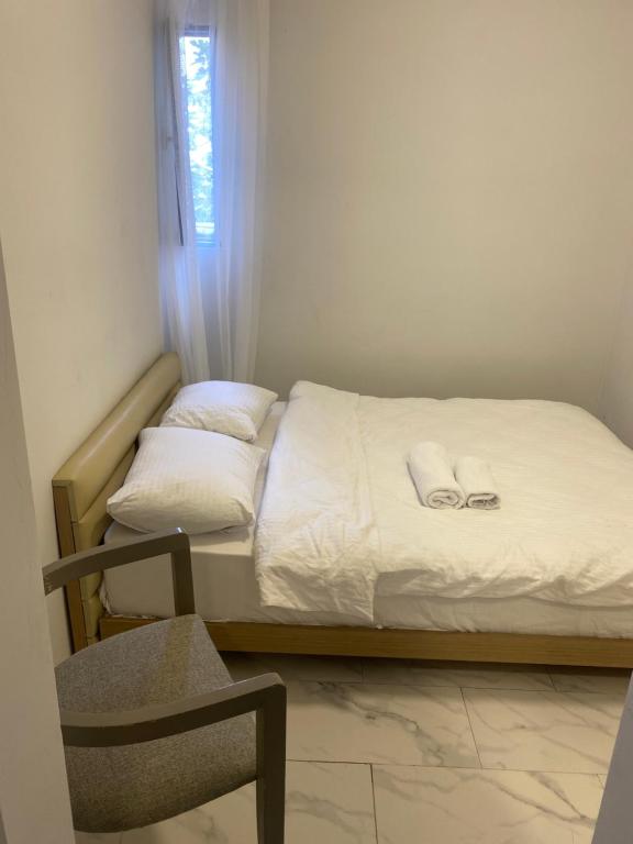 Postel nebo postele na pokoji v ubytování hotel yenikapı