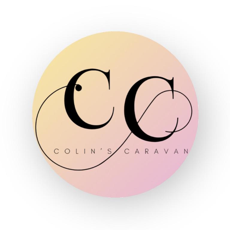 a logo for a company called colunas caravan at Colins Caravan 8berth in Ingoldmells