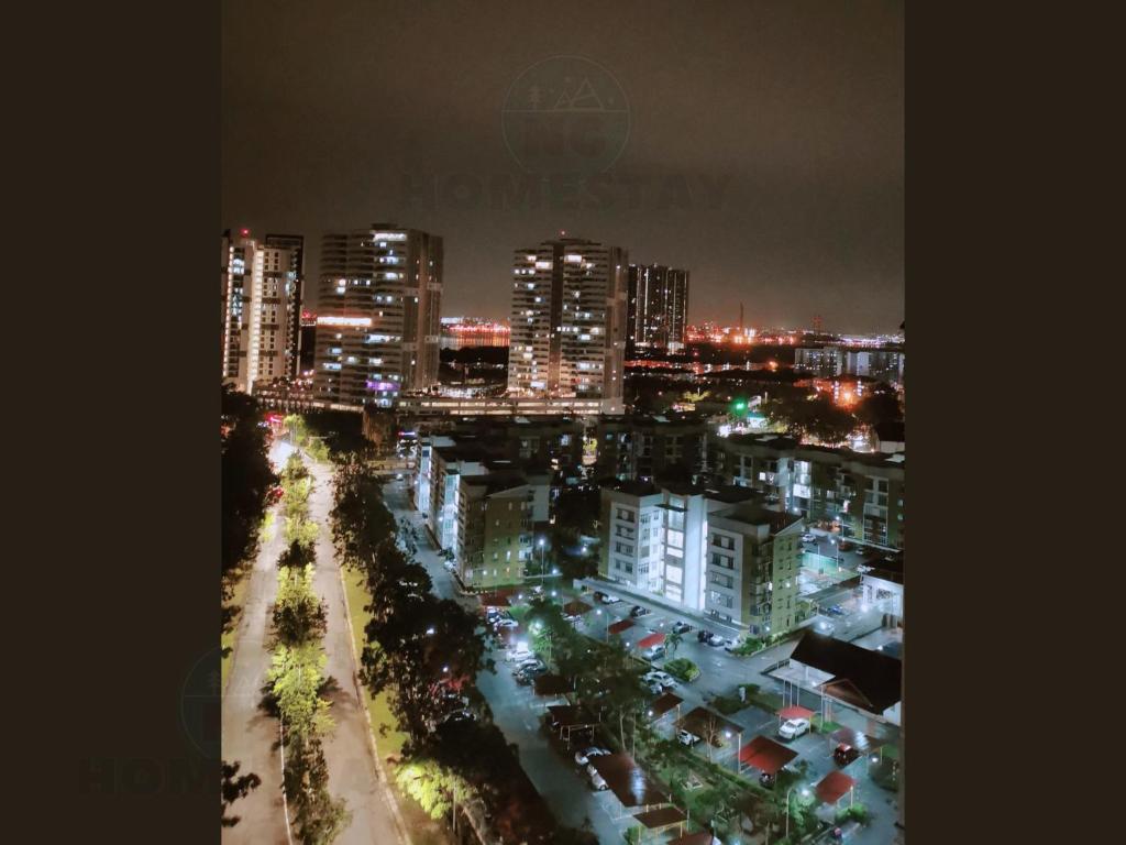 5min Mid Valley Southkey 10min KSL CIQ City Square - Habitación Doble Familiar