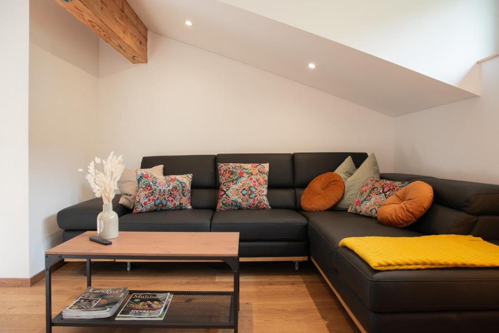 Posezení v ubytování 12er Loft