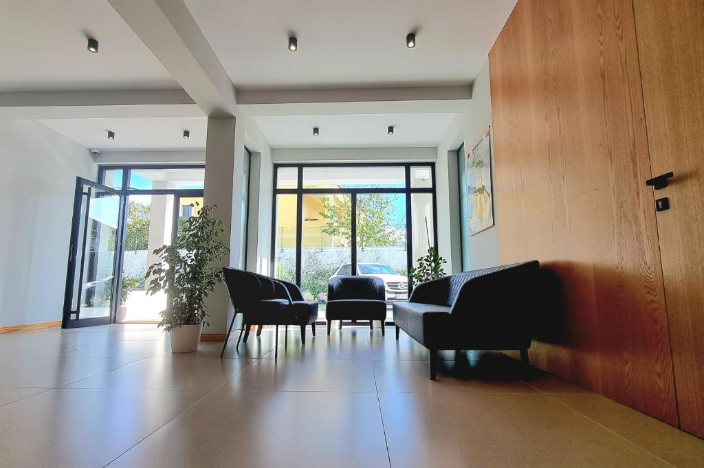 Posezení v ubytování SIBB Hotel