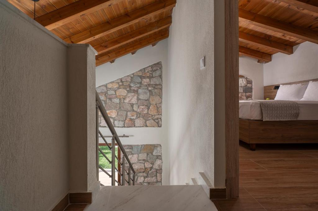 Postel nebo postele na pokoji v ubytování Esperanza Villas