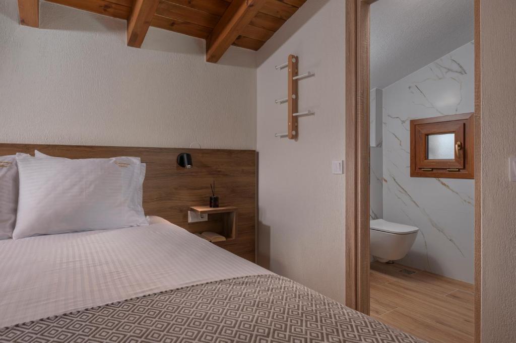 Postel nebo postele na pokoji v ubytování Esperanza Villas